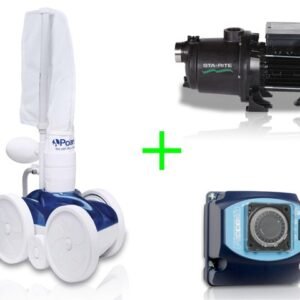 Pack robot hydraulique Polaris 280 avec surpresseur 1.5cv tri et coffret