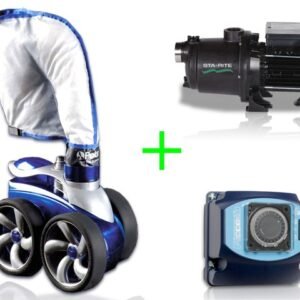 Pack robot hydraulique Polaris 3900S avec surpresseur 1.5cv tri et coffret