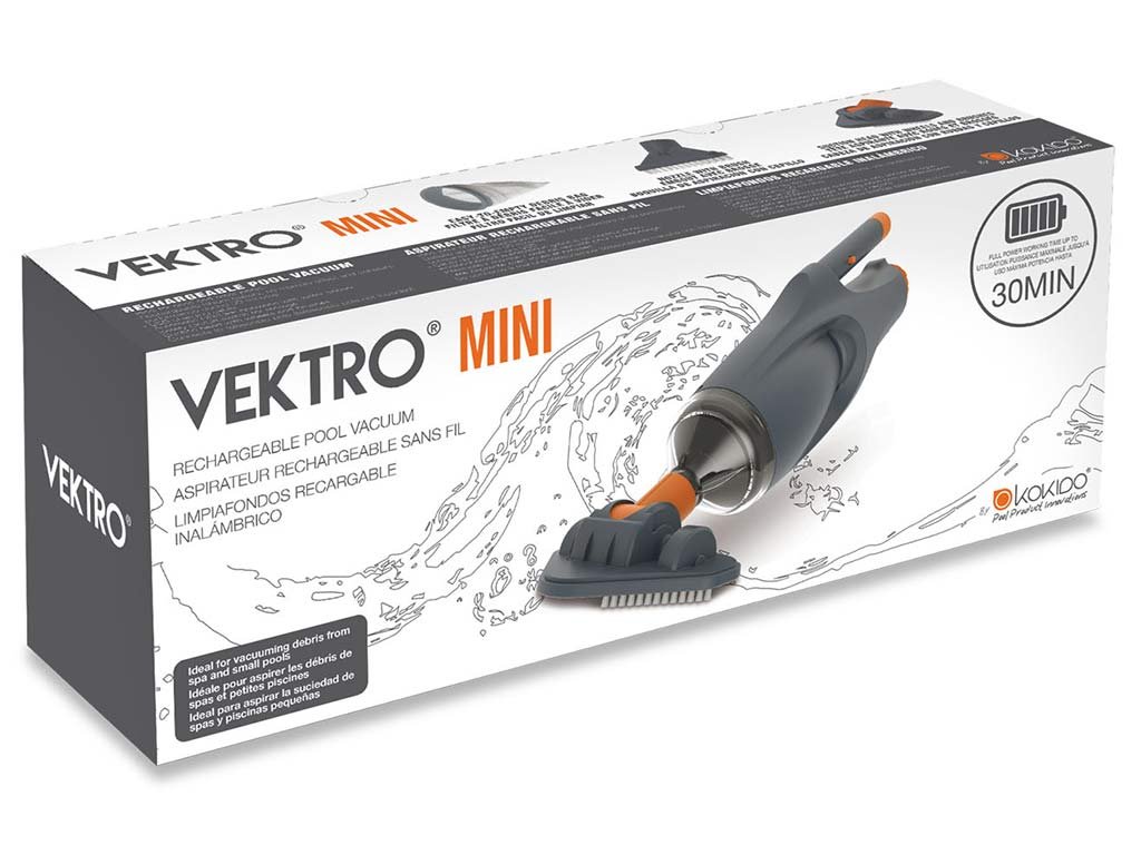 Robot aspirateur piscine sans fil VEKTRO MINI Kokido – Image 4